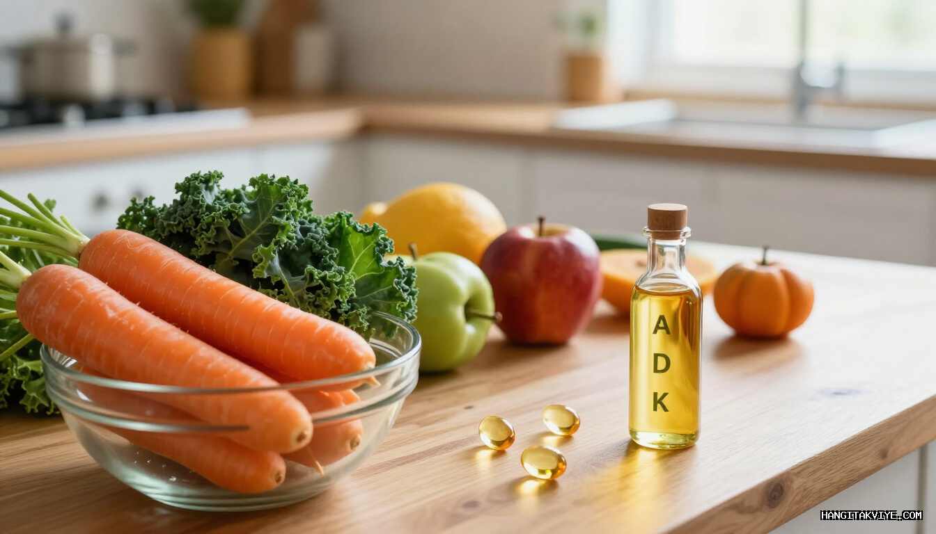 Yağda Dönüşen Vitaminler